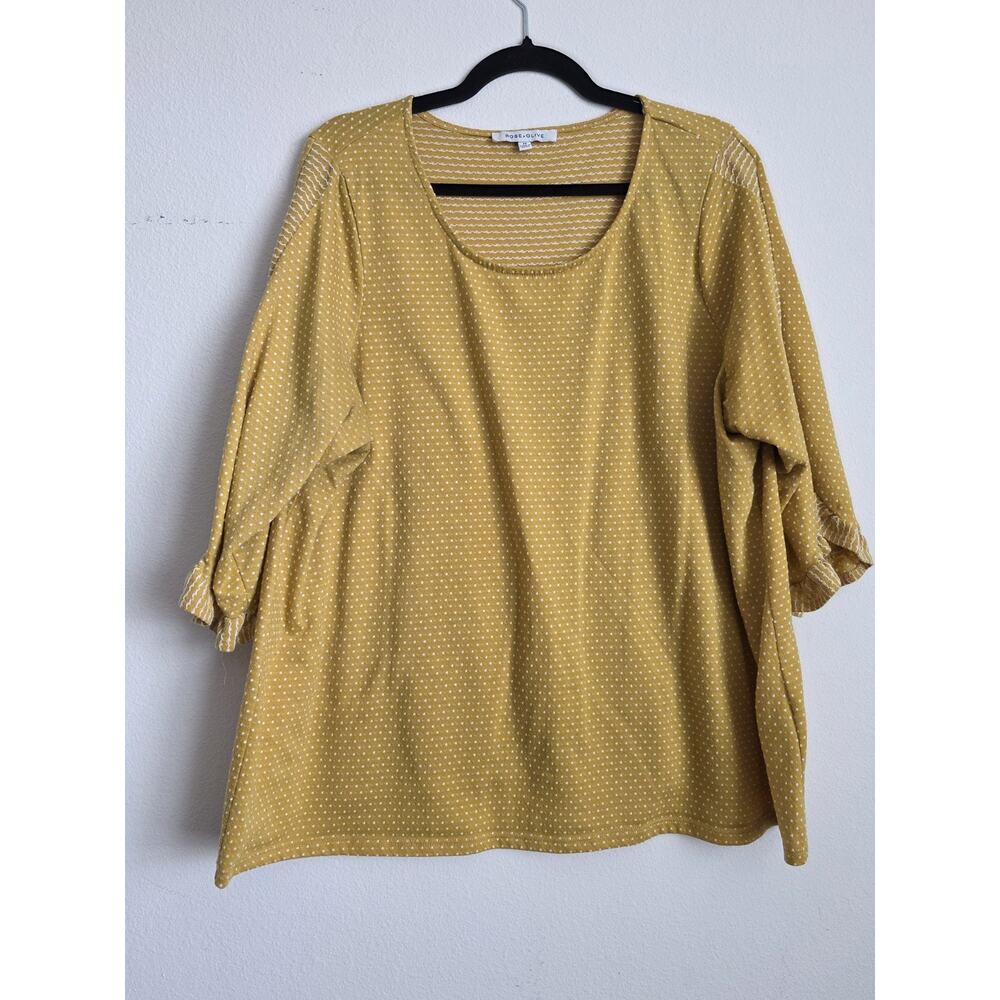Lot Of 5 Womans Plus Size 2X, Blouses, Shirts - Picture 6 of 16